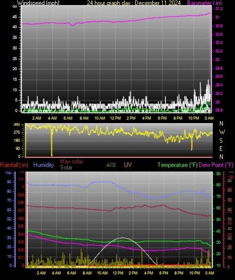 24 Hour Graph for Day 11