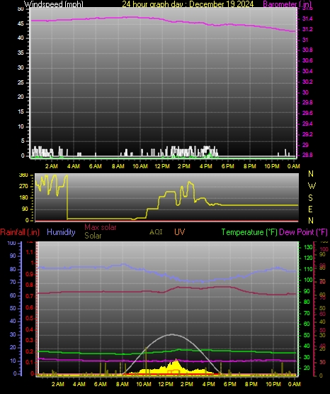 24 Hour Graph for Day 19