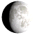 Waxing Gibbous, 9 days, 21 hours, 13 minutes in cycle